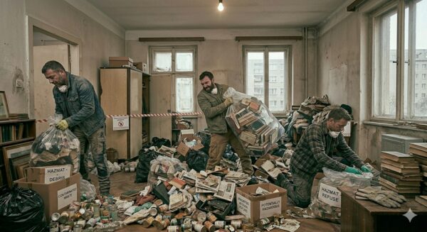 Messie-Wohnungen – diskrete Räumung und Reinigung